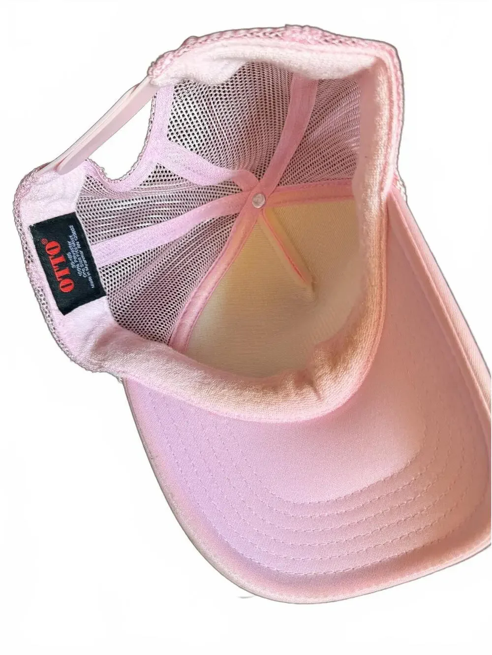 Pink Mesh Trucker Hat with 